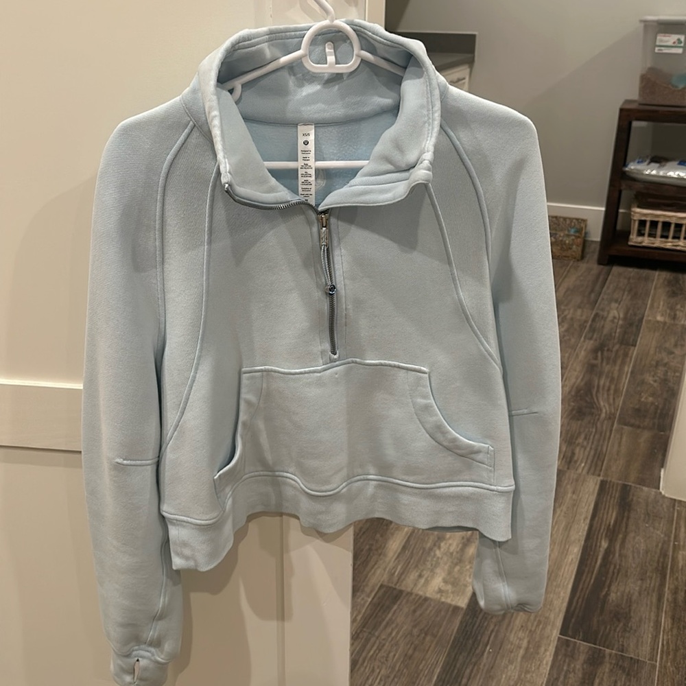 Lulu lemon half zip scuba